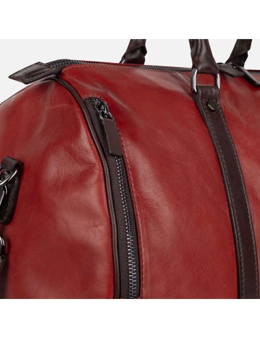 Genuine leather travel bag...