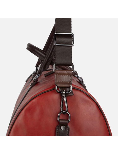 Genuine leather travel bag...
